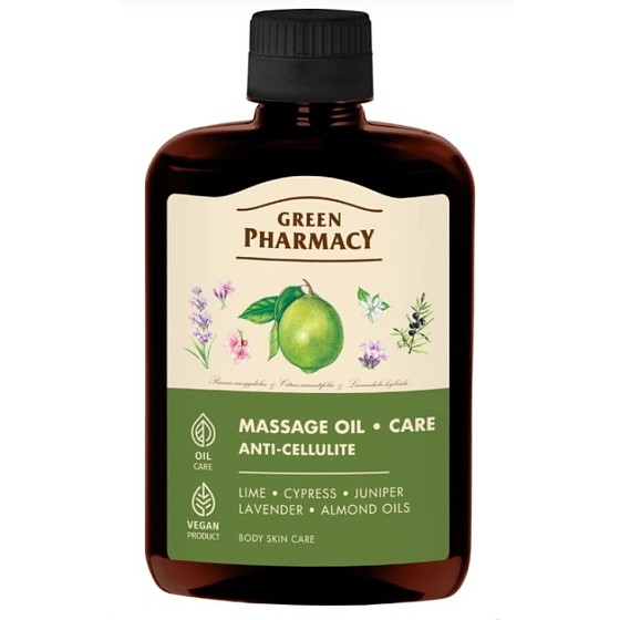 Green Pharmacy Olejek masujący przeciwko cellulitowi 200 ml