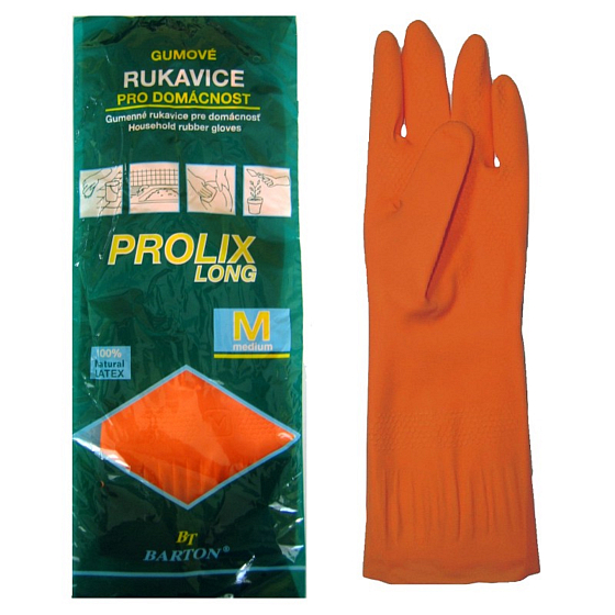 Bartoń Prolix Rękawice gumowe ochronne rozmiar M 1 para