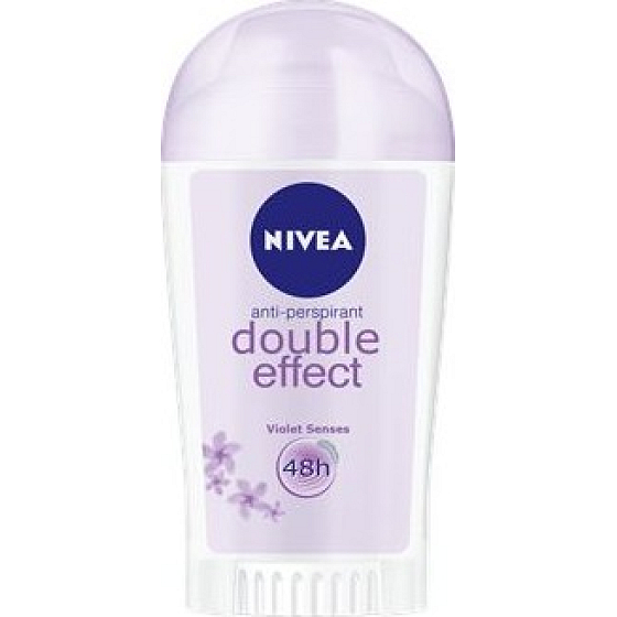 Nivea Double Effect Violet Senses antiperspirant deodorant stick pro ženy 40 ml