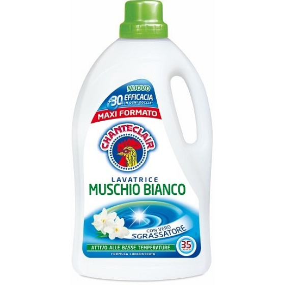 Chante Clair Lavatrice Muschio Bianco Bílý Mošus tekutý prací prostředek 35 dávek 1750 ml