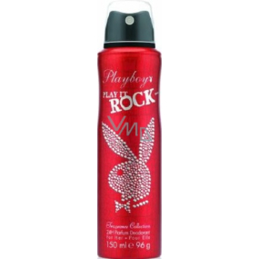 Playboy Play It Rock deodorant sprej pro ženy 150 ml