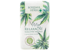 Bohemia Gifts Cannabis Olej konopny relaksacyjny mydło toaletowe 100 g