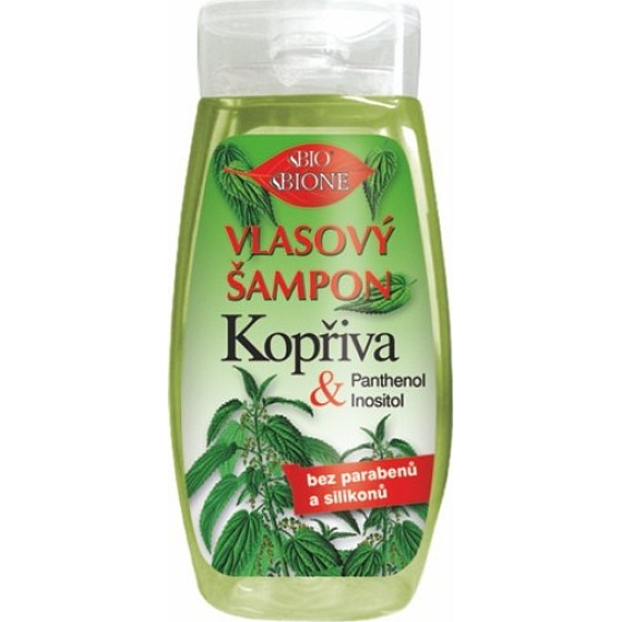Bione Cosmetics Pokrzywa & Panthenol szampon do wszystkich typów skóry i włosów 255 ml