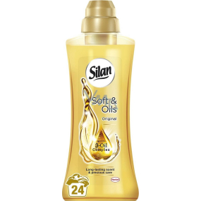 Silan Soft & Oils Original avivážní prostředek koncentrát 24 dávek 600 ml Silan Soft & Oils Original avivážní prostředek koncentrát 24 dávek 600 ml