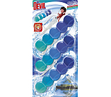 Dr. Devil WC Bicolor 5ball polar aqua zawieszany blok do WC, 3× 35 g