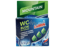Larrin Wc Mountain Fresh 3v1 blok modrý 2 x 50 g