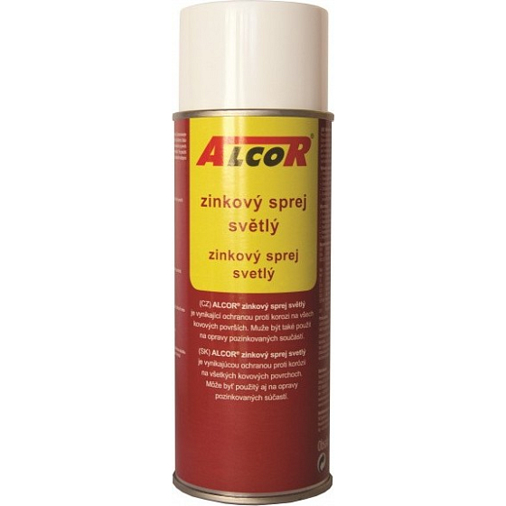 Severochema Alcor Zinkový sprej světlý 400 ml