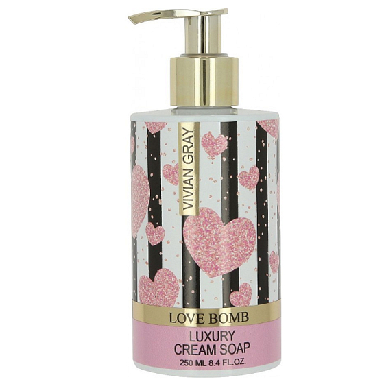 Vivian Gray Love Bomb luksusowe płynne mydło z dozownikiem 250 ml
