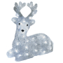 Emos Jelen svítící 31 x 27 x14 cm, 40 LED studená bílá + 3 m přívodní kabel