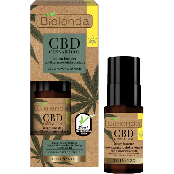 Bielenda CBD Cannabidiol hydratačně-detoxikační pleťové sérum 15 ml
