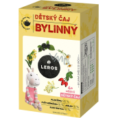 Leros Dziecięcy czaj ziołowy z dziką różą i rumiankiem, idealny do uzupełnienia płynów naszych najmniejszych 20 x 1,8 g