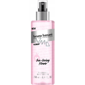 Bruno Banani Fuu-loving flower parfémovaný tělový sprej pro ženy 250 ml Bruno Banani Fuu-loving flower parfémovaný tělový sprej pro ženy 250 ml