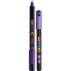 Posca Uniwersalny akrylowy pisak 0,7 mm Fioletowy PC-1MR
