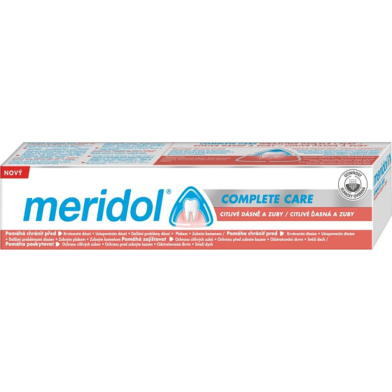 Meridol Complete Care pasta do zębów do pielęgnacji wrażliwych zębów 75 ml