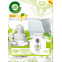 Air Wick Essential Oils Białe Kwiaty - Białe kwiaty elektryczny odświeżacz powietrza komplet 19 ml