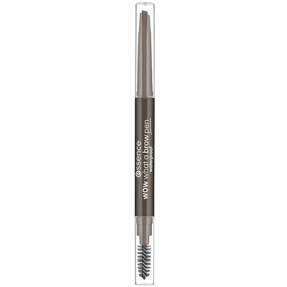 Essence Wow What a Brow wodoodporna kredka do brwi z szczoteczką 03 Dark Brown 0,2 g