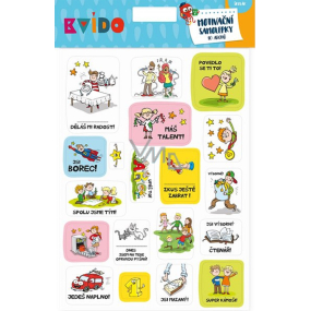Albi Kvído Motivační samolepky pro školáky 10 archů