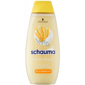 Schauma Gentle Repair szampon z pszenicznym balsamem do suchych i zniszczonych wlosow 400 ml