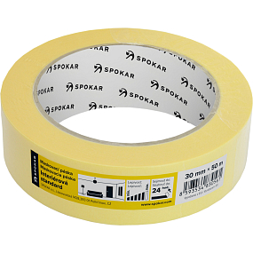 Spokar taśma zakrywcza papierowa, 1 dzień, do 60 °C, wymiary 30 mm × 50 m