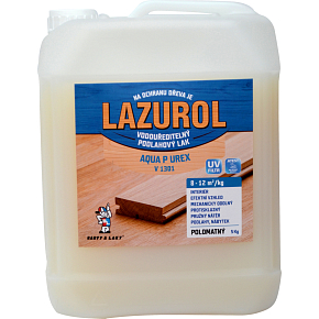 Lazurol Aqua P UREX V1301 półmat odporny lak do drewna bezbarwny, 5 kg