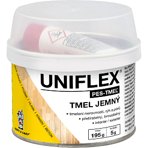 Uniflex PES-TMEL jemny silikon do metalu, stali, kamene, betonu a dřeva, 200 g Uniflex PES-TMEL jemny silikon do metalu, stali, kamene, betonu a dřeva, 200 g