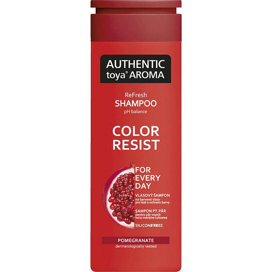 Authentic Toya Aroma Color Resist szampon do włosów, 400 ml