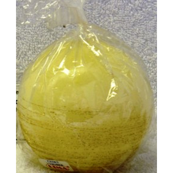 Lima Aromatická spirála vonná svíčka slonová kost koule průměr 80 mm 1 kus
