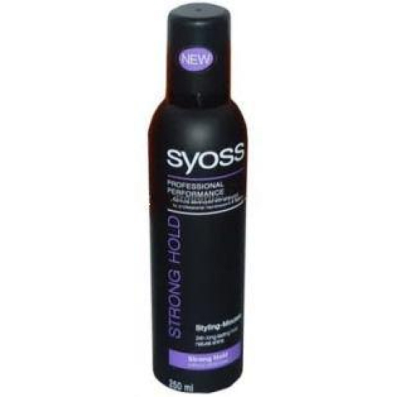 Syoss Strong Hold silná fixace a flexibilní kontrola pěnové tužidlo 250 ml