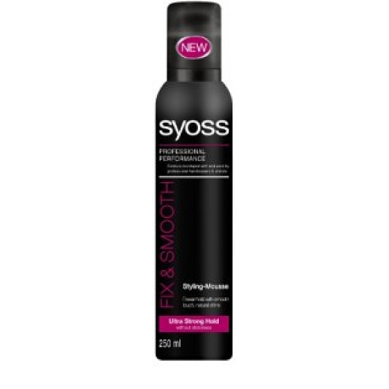 Syoss Fix & Smooth silná fixace a uhlazení pěnové tužidlo 250 ml