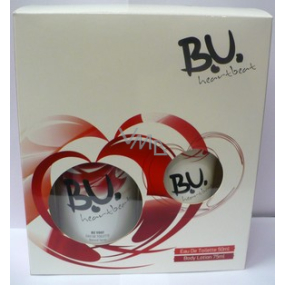 B.U. Heartbeat toaletní voda 50 ml + parfémový deodorant sklo 75 ml, pro ženy dárková sada