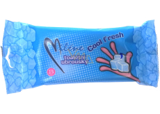 Miléne Cool Fresh nawilżane chusteczki toaletowe 15 sztuk