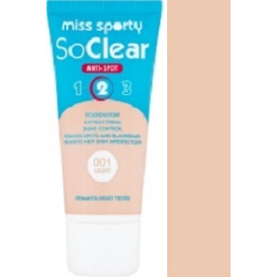Miss Sporty So Clear Anti-Spot make-up 001 Light 30 ml