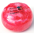 Fragrant Red Delicious Glycerinowe mydło masażne z gąbką wypełnioną zapachem DKNY Red Delicious w kolorze czerwonym 200 g