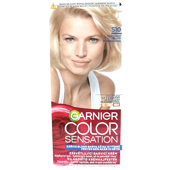 Garnier Color Sensation farba do włosów S10 Platynowy blond