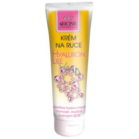 Bione Cosmetics Hyaluron Life s kyselinou hyaluronovou krém na ruce pro všechny typy pokožky 100 ml