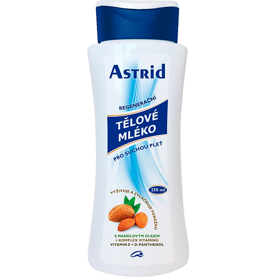 Astrid Regenerační tělové mléko pro suchou pleť 250 ml