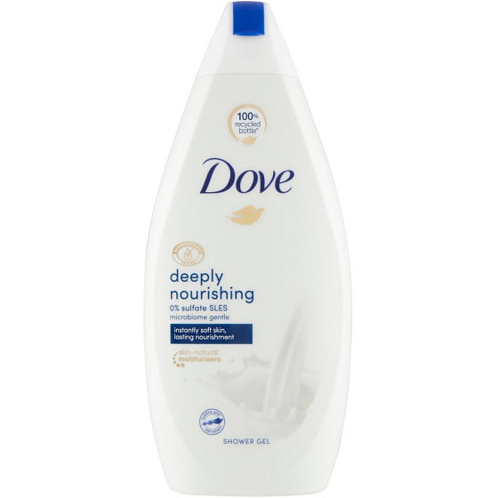 Dove Deeply Nourishing hydratační sprchový gel 500 ml