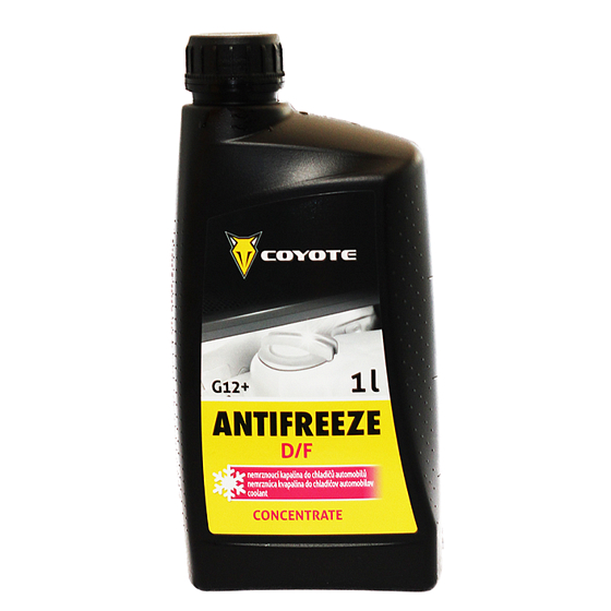 Coyote Antifreeze G12 D/F skoncentrowany płyn chłodzący do chłodnic samochodowych 1 l