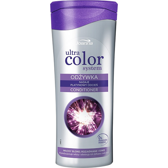 Joanna Ultra Color Kondicionér na šedivé vlasy 200 ml