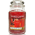 Yankee Candle Pomegranate Cider - Mošt z granátového jablka vonná svíčka Classic velká sklo 623 g
