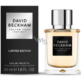David Beckham Follow Your Instinct toaletní voda pro muže 50 ml