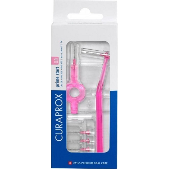 Curaprox CPS 08 Prime Start szczoteczki międzyzębowe 5 sztuk