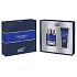 Montblanc Explorer Ultra Blue parfémovaná voda pro muže 60 ml + sprchový gel 100 ml, dárková sada pro muže