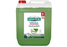Sanytol Zielona Herbata & Aloe Vera Nawilżające Mydło do Rąk Kanystr 5 l