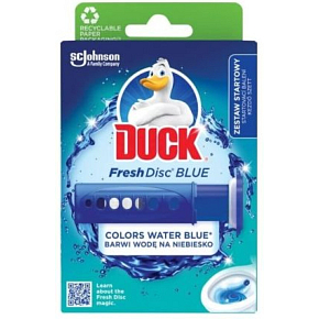 Duck WC czyszcząc Fresh Discs Blue, 1 sztuka
