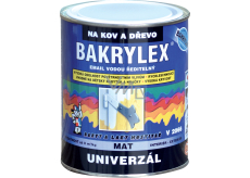 Bakrylex Univerzál mat V2066 barva na dřevo a kov 0199 černá, 700 g