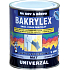 Bakrylex Uniwersalny mat V2066 farba do drewna i metalu 0199 czarny, 700 g