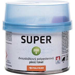 Polykar Super dwuskładnikowa poliesterowa masa szpachlowa, 200 g Polykar Super dwuskładnikowa poliesterowa masa szpachlowa, 200 g