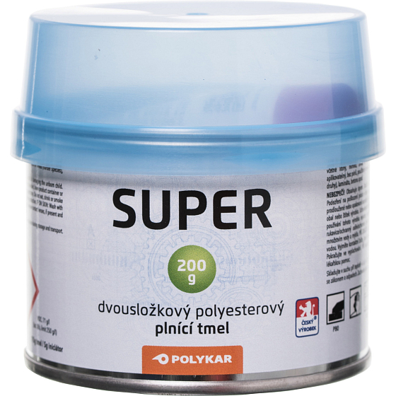 Polykar Super dwuskładnikowa poliesterowa masa szpachlowa, 200 g