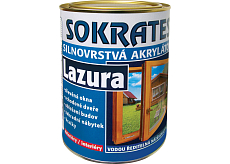 Sokrates Lazura silnovarstvá lazura na dřevo, čirá, 0,7 kg